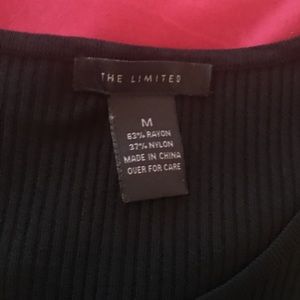 Black Limited long sleeve dress shirt